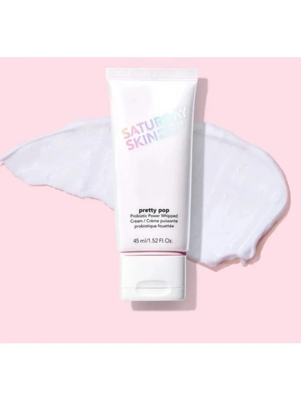SATURDAY SKIN Pretty Pop Probiotic Power Whipped Cream 40mL/1.52 oz NEW in Box